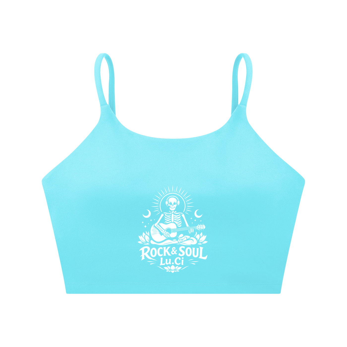 Spaghetti Strap Yoga Sports Bra