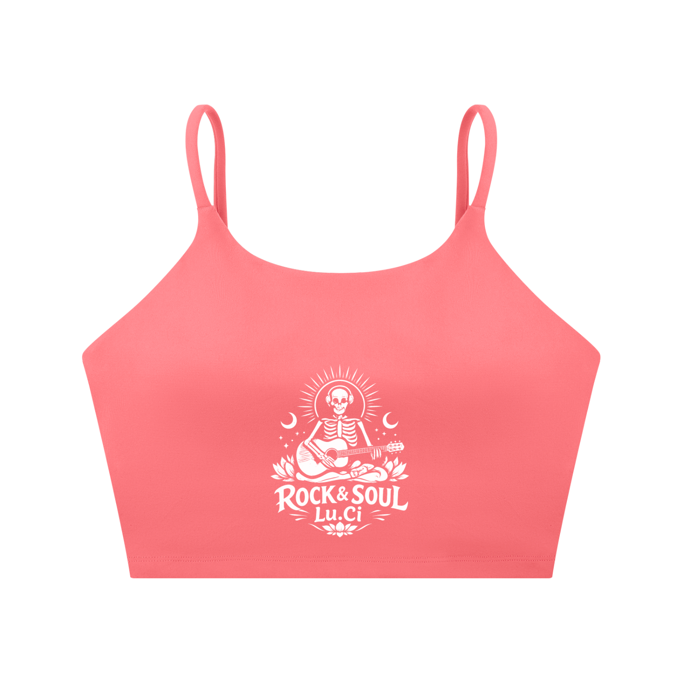 Spaghetti Strap Yoga Sports Bra