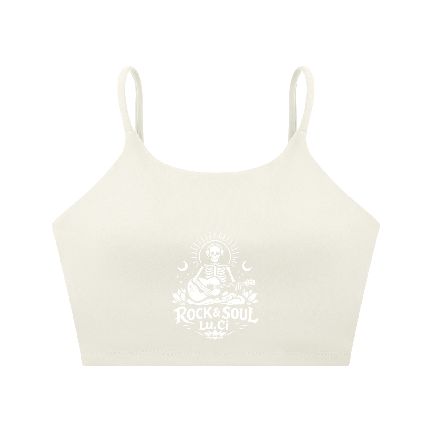 Spaghetti Strap Yoga Sports Bra