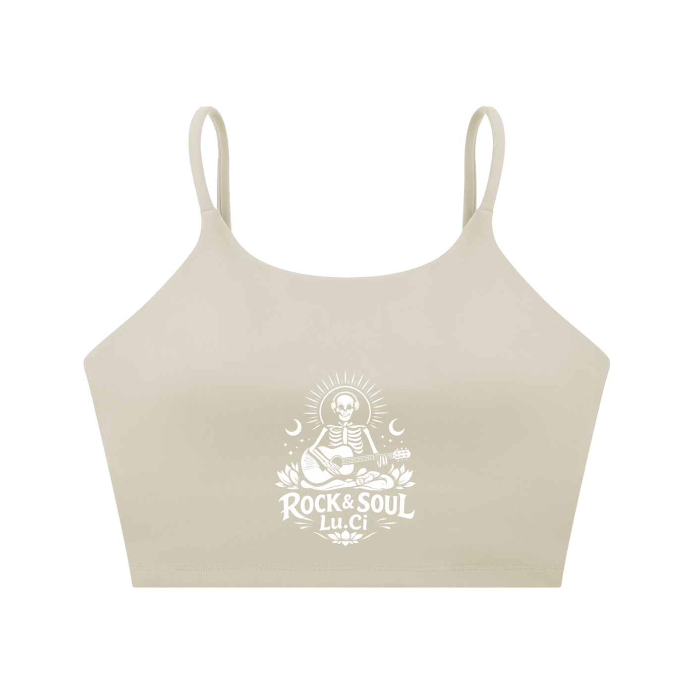 Spaghetti Strap Yoga Sports Bra