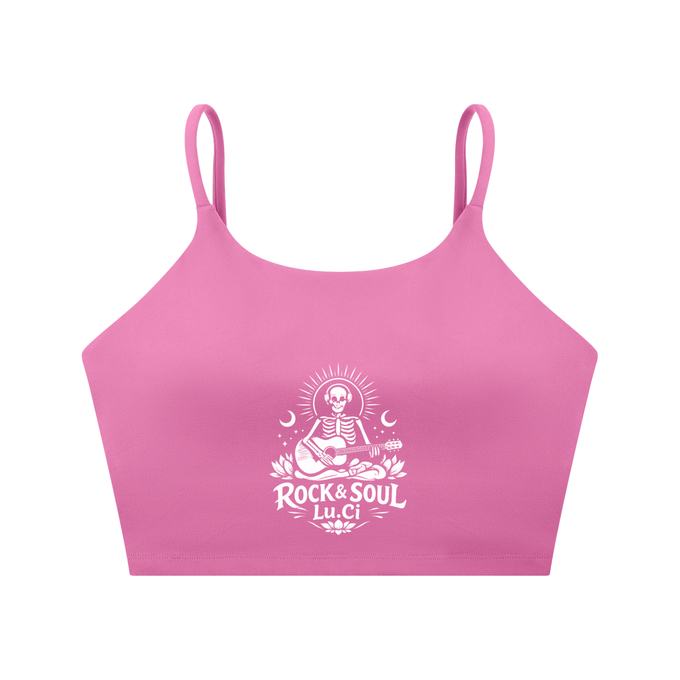 Spaghetti Strap Yoga Sports Bra