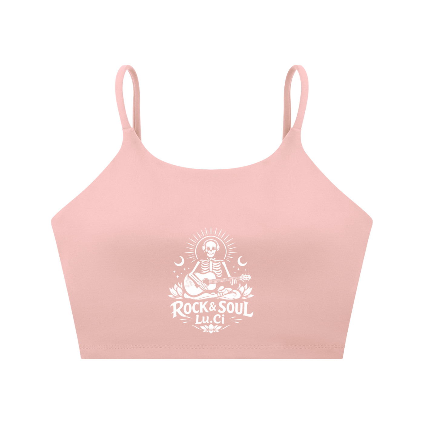 Spaghetti Strap Yoga Sports Bra