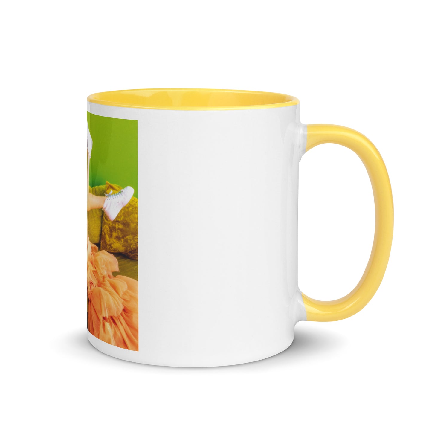Jealousy Artwork Mug with Color Inside