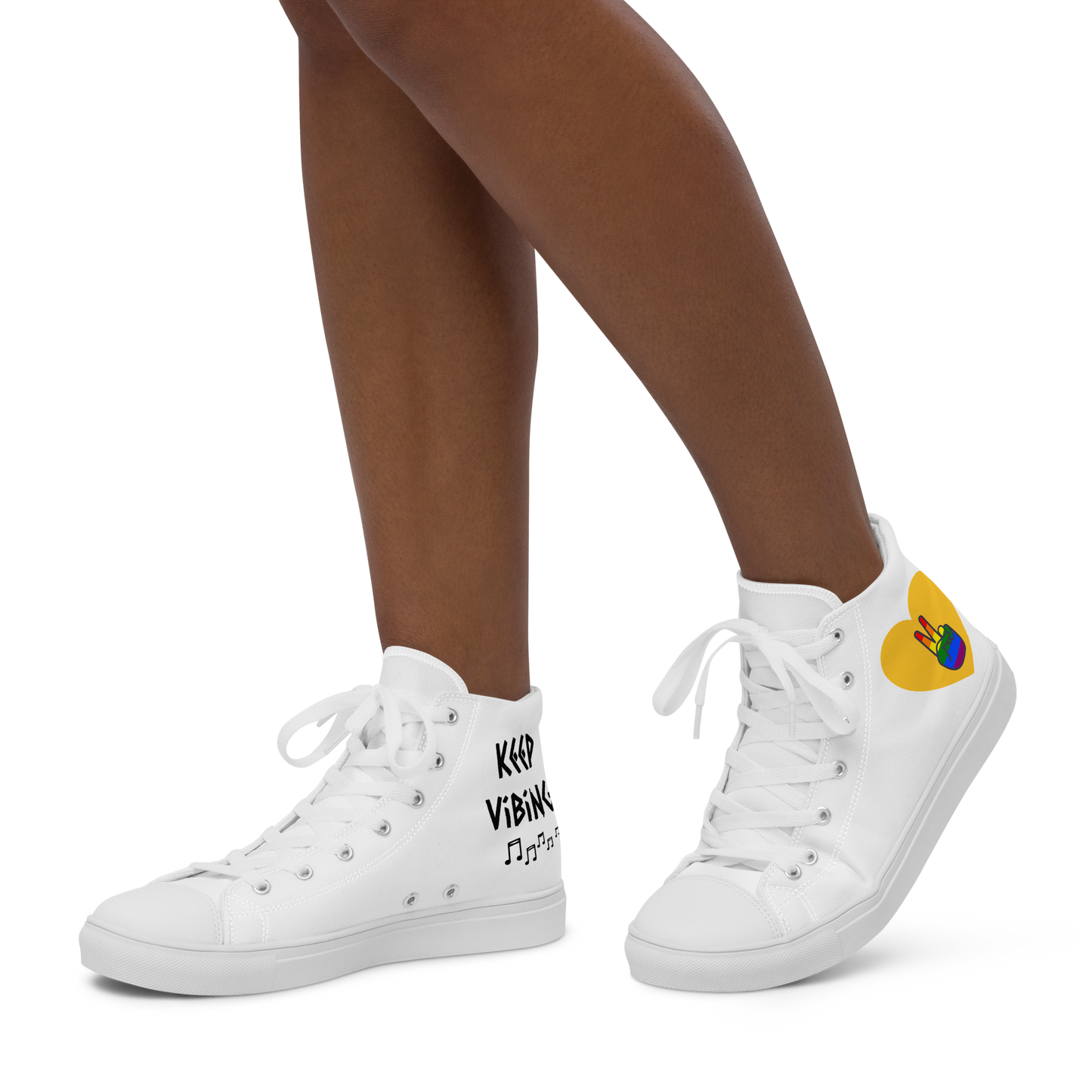 Tribe Women’s high top canvas shoes